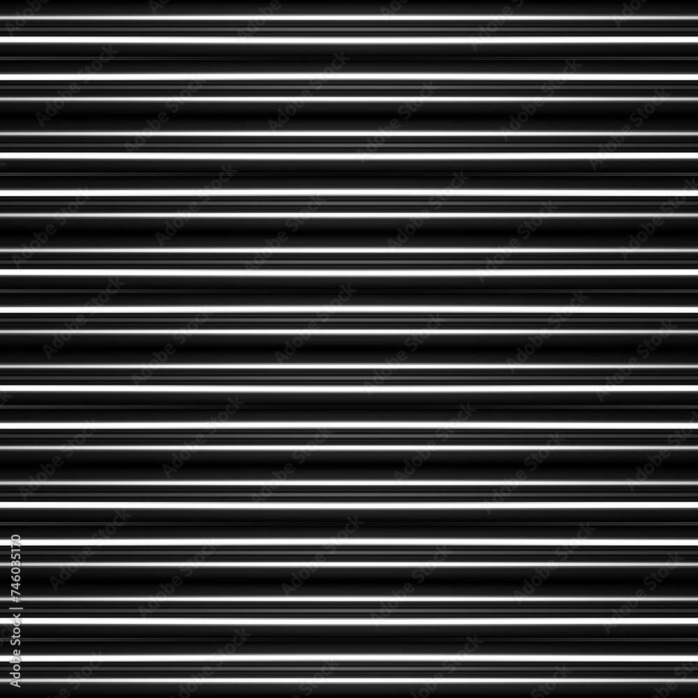 Black and white striped abstract background overlay. Motion effect. PNG graphic illustration with transparent background.