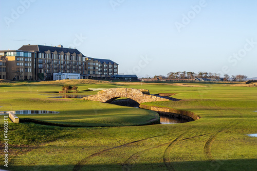 Foto Swilcan Bridge at St Andrews golf course
