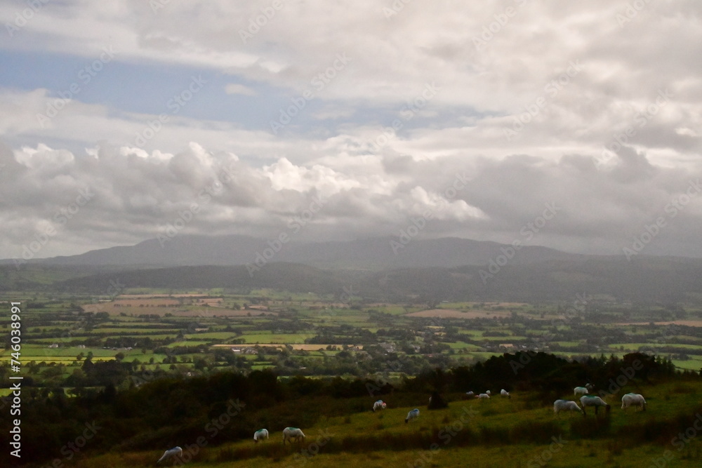 Fototapeta premium Slievenamon or Slieve na mBán (Mountain of the Women)