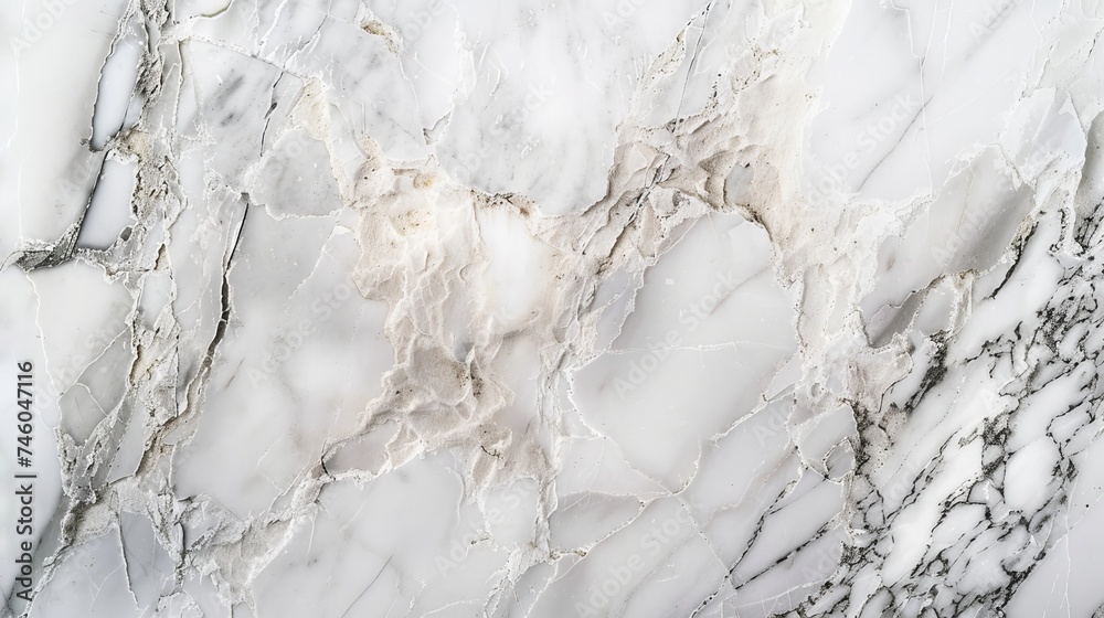 Natural patterns of white marble are used as the background and design material. Natural patterns of white marble are used as the background and design material.