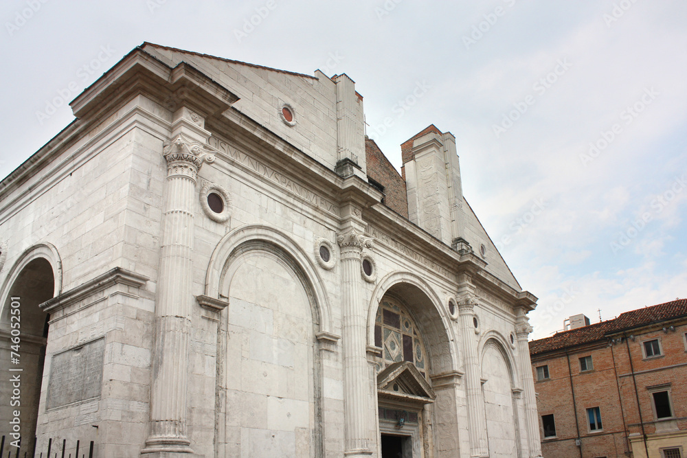 Malatestiano Temple (Malatesta Temple) - unfinished cathedral church named for St Francis in Rimini, Italy	
