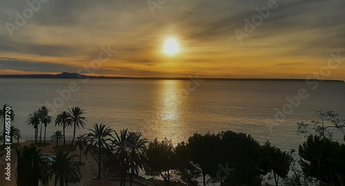 Amanecer en la Bahía de Palma