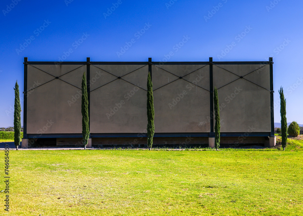 Obraz premium Arquitectura en viñedo, Tequisquiapan Mexico