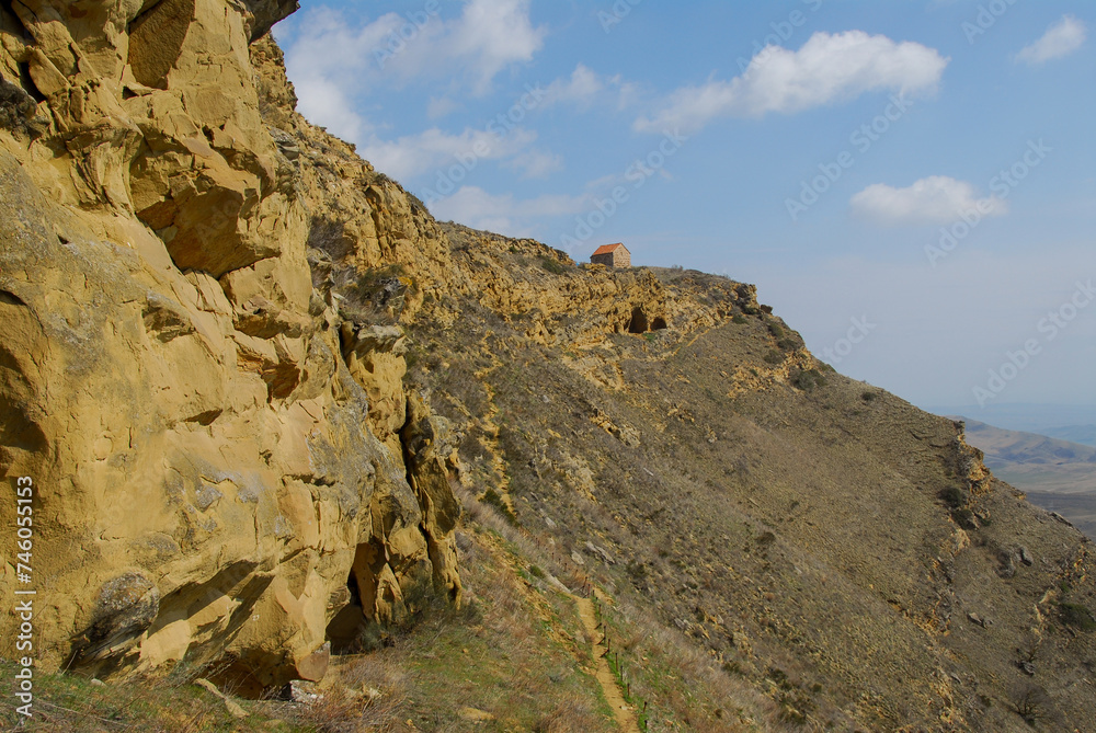 David Gareji: a 6th-century rock-hewn Georgian Orthodox monastery complex David Gareji: a 6th-century rock-hewn Georgian Orthodox monastery complex