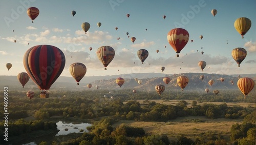 hot air balloon