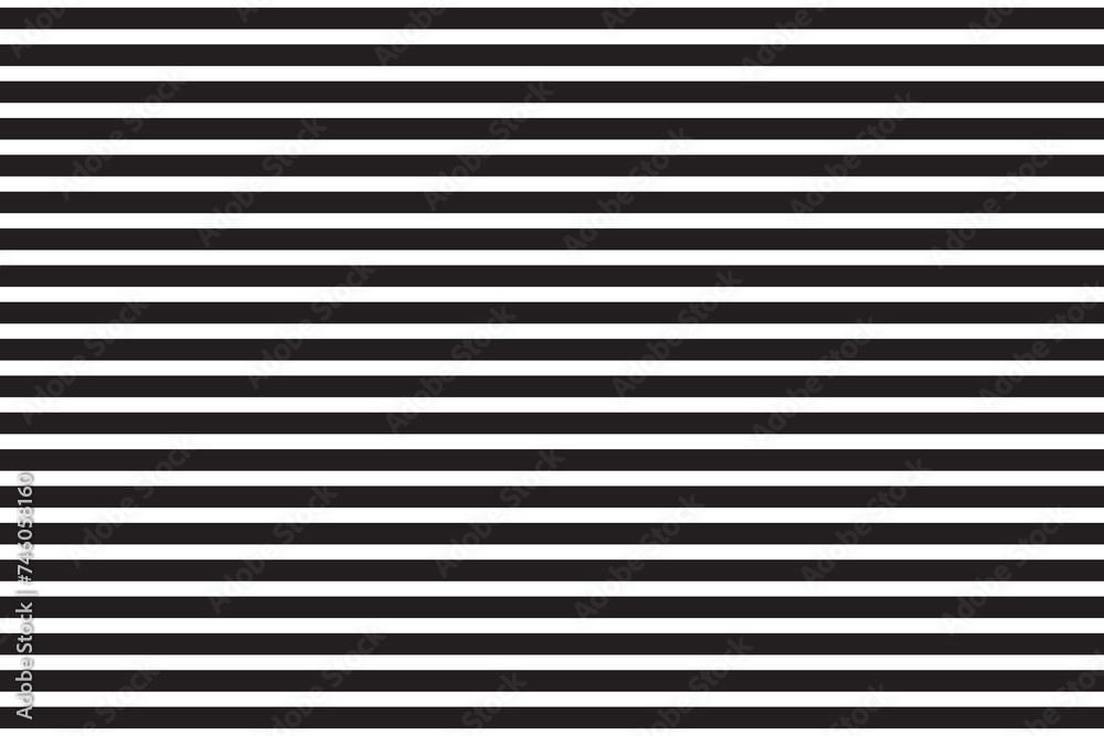 Black And White Stripe Pattern stock illustration - obrazy, fototapety, plakaty 