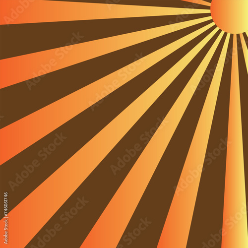 Sun rays vintage background  vector illustration. Sun rays pattern. Vector background sun rays with retro color. Sun rays. Sunbeams background. Sunbeams Sunburst Pattern. Retro star vintage design
