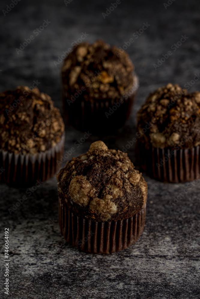 Chocolate muffins Chocolate muffins