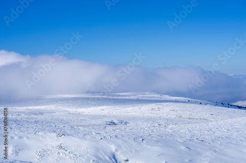 snow covered mountains © Stoyan