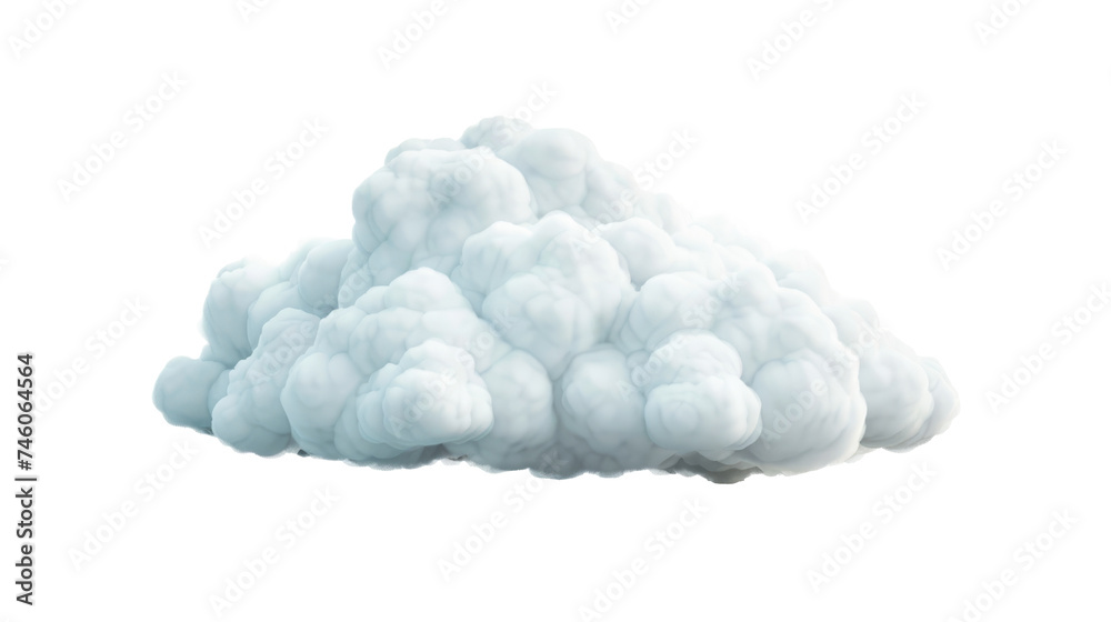Cotton Wool Grey Cloud isolated on transparent Cotton Wool Grey Cloud isolated on transparent