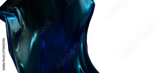 Dynamic Blue Motion: Abstra...