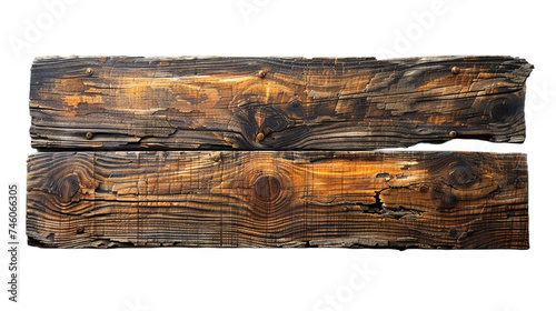 wood banner on the transparent background PNG