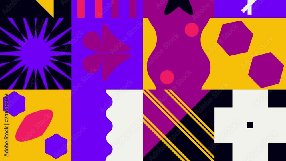 Geometric Design Animated Background Geometric Design Animated Background