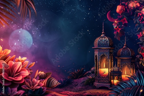ramadan muslim background 