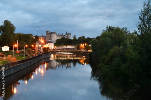 Kilkenny City at the evening