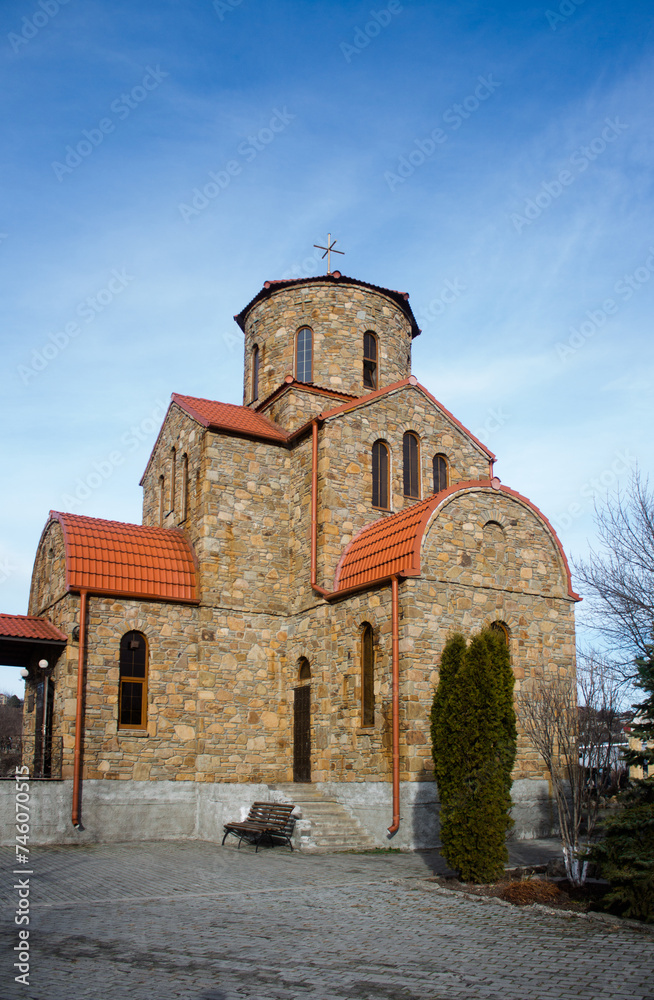 Temple in the name of St. Paisius the Holy Mountain in the temple complex of Peter and Paul in Essentuki Temple in the name of St. Paisius the Holy Mountain in the temple complex of Peter and Paul in Essentuki