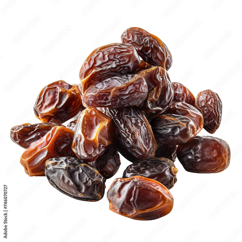 Dry dates isolated on white or transparent background Dry dates isolated on white or transparent background