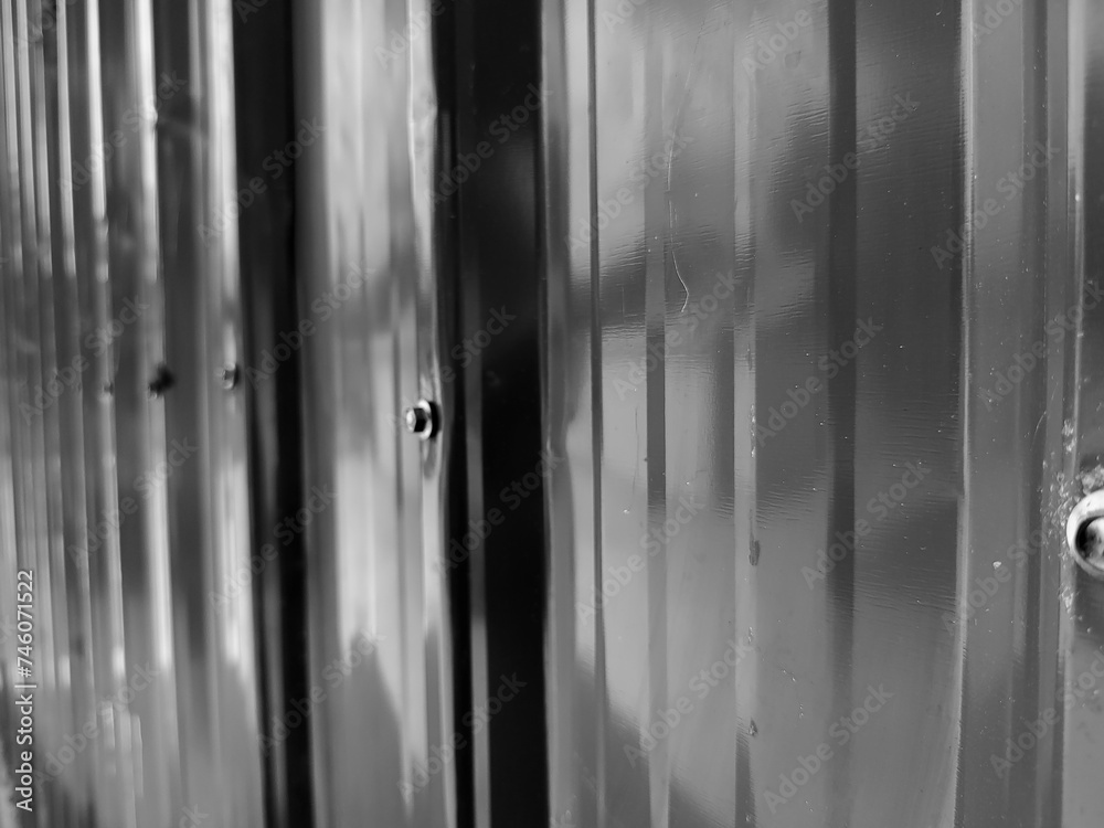 Obraz premium textured iron plate with black and white background