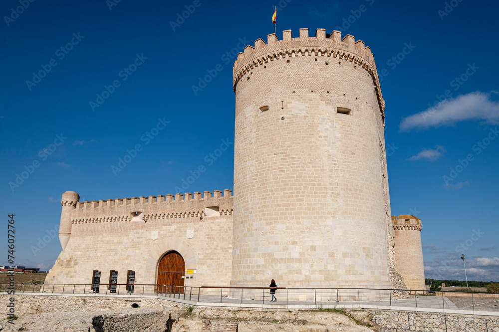 Castle of Arévalo, known as Castle of the Zúñiga, XV century, Arévalo, Ávila province, Spain