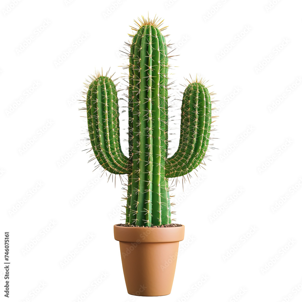 Cactus real plant isolated on white or transparent background Cactus real plant isolated on white or transparent background