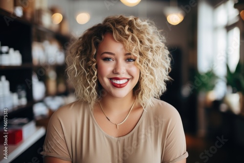 Portrait of a female small business owner