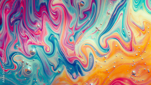 iridescent soap film background wallpaper pattern