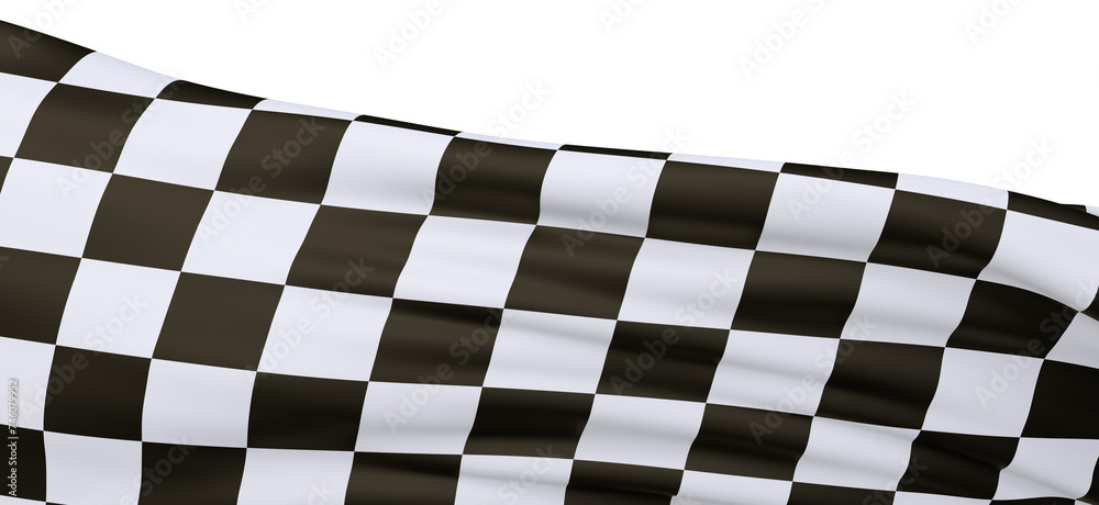 Obraz premium background of checkered flag pattern