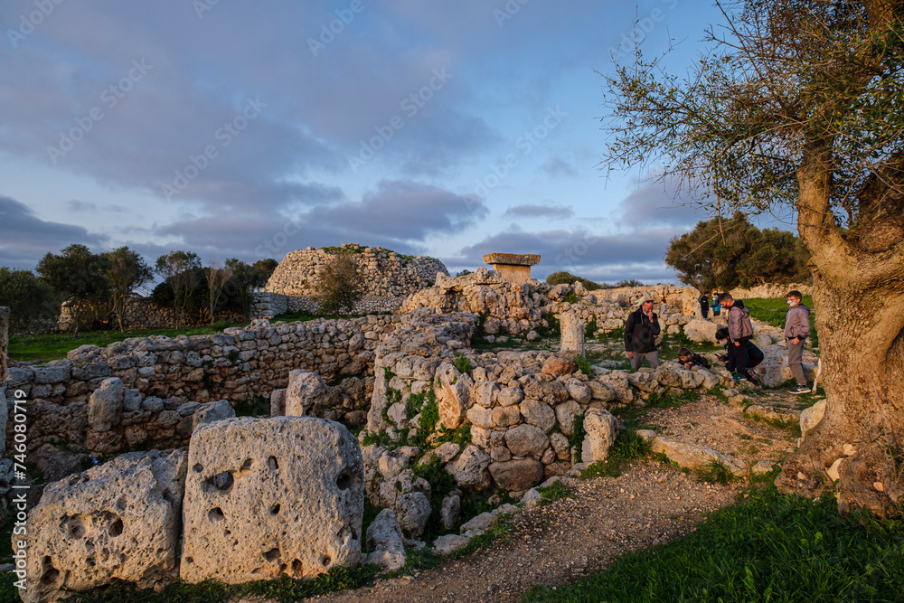 Trepucó, talayotic settlement, Maó, Menorca, Balearic Islands, Spain