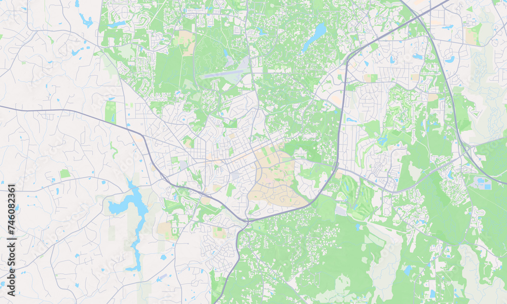 Chapel Hill North Carolina Map, Detailed Map of Chapel Hill North Carolina