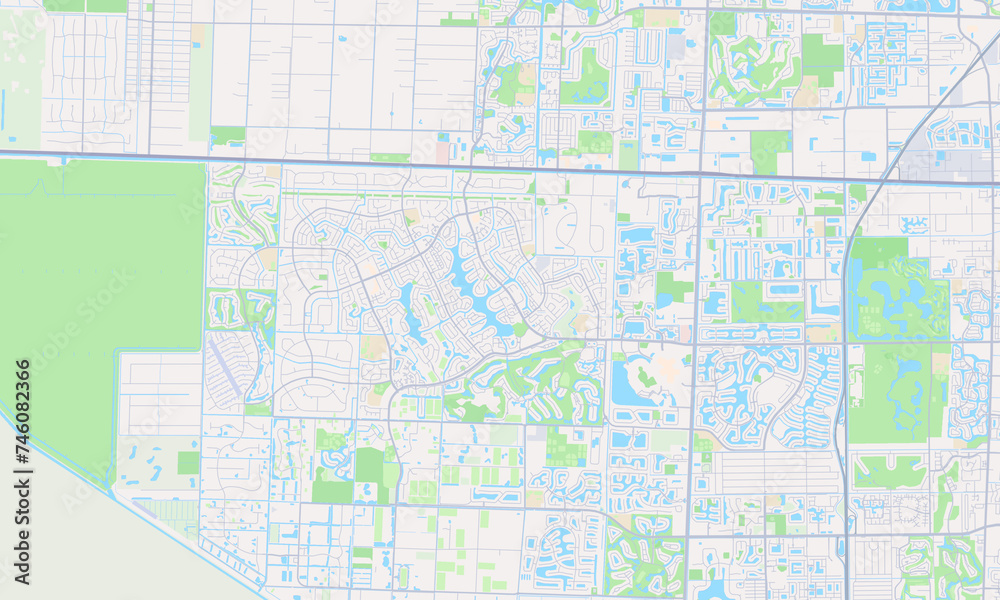 Wellington Florida Map, Detailed Map of Wellington Florida