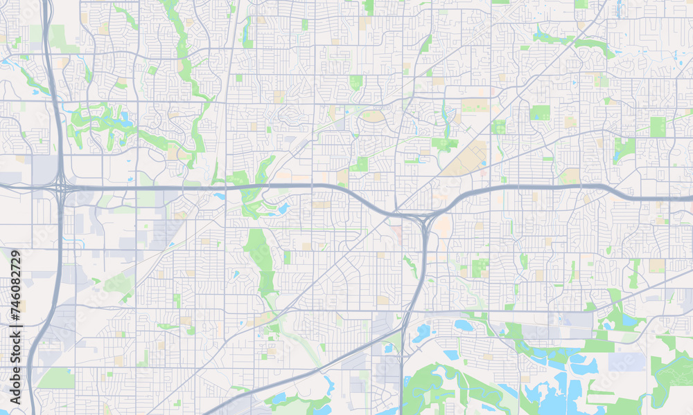 North Richland Hills Texas Map, Detailed Map of North Richland Hills Texas