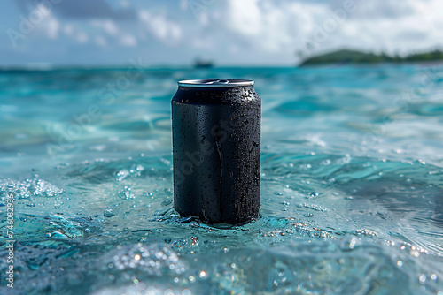 can mockup, beverage mock up with fruits background, soda can mockup, Plain white colour 355ml can, floating beverage can mockup with colorful background with ice cubes 