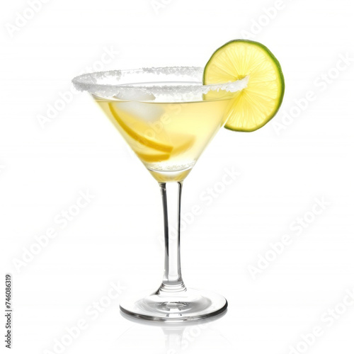 cocktail with lemon