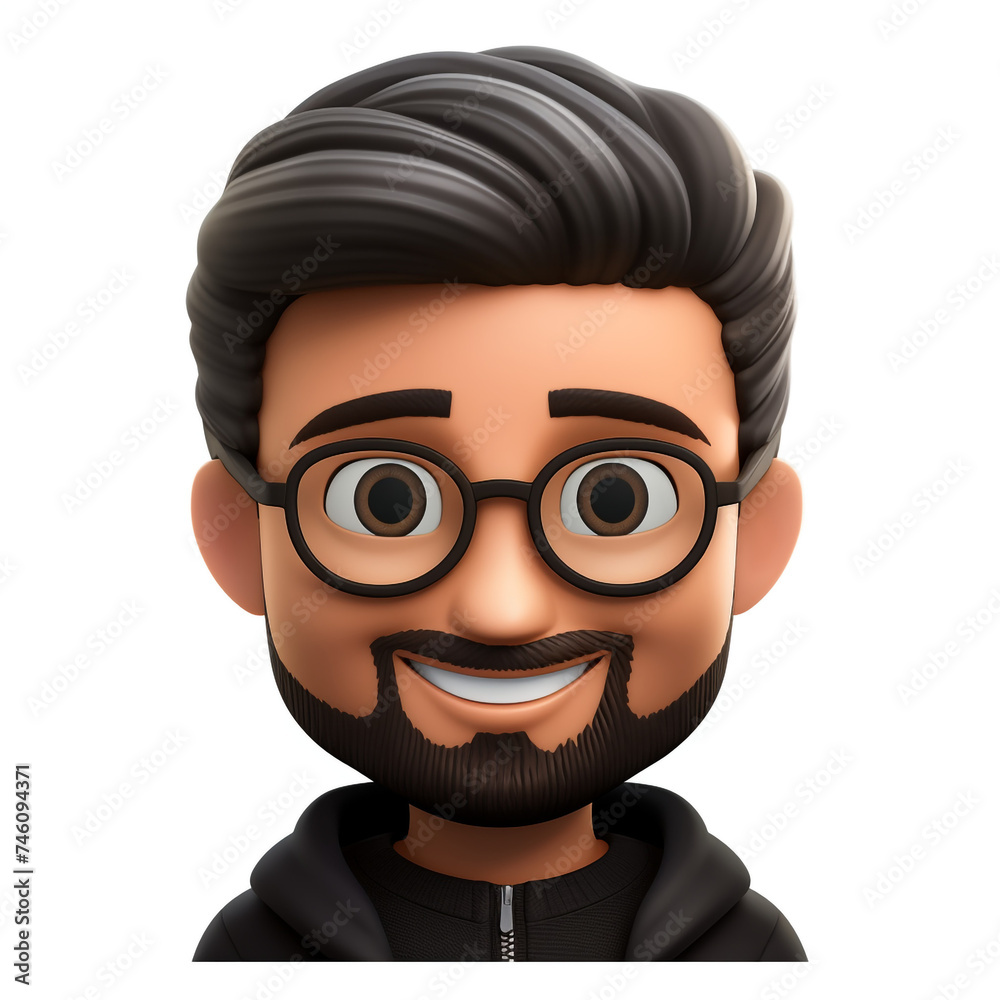 memoji smile man сreated with Generative Ai memoji smile man сreated with Generative Ai