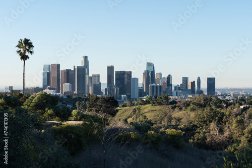 Morning view of downtown Lo...