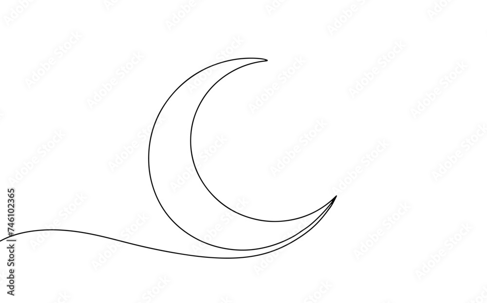 Moon. Heavenly body. Earth satellite