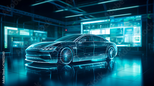 futuristic car, advanced technology car, super sports car, luxury car, luxury car © Gomez