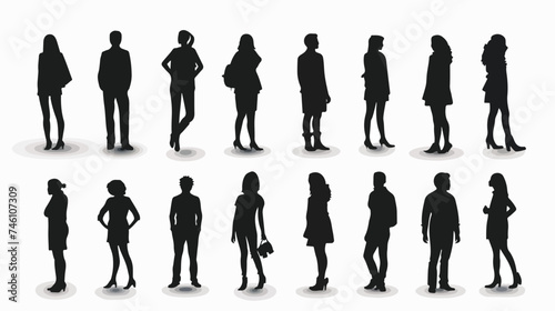 People design over white background vector illustration © iclute3
