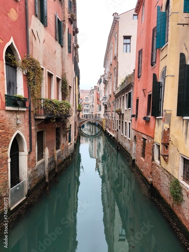 Venice, houses on the Venetian canals