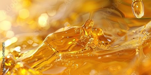 Cannabis concentrate - shatter made of cannabis oil to dab in a vaporizer photo