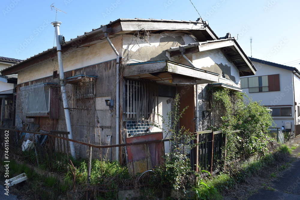 空き家になった日本の住宅