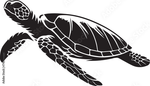 Turtle Silhouettes EPS Turtle Vector Turtle Clipart	
