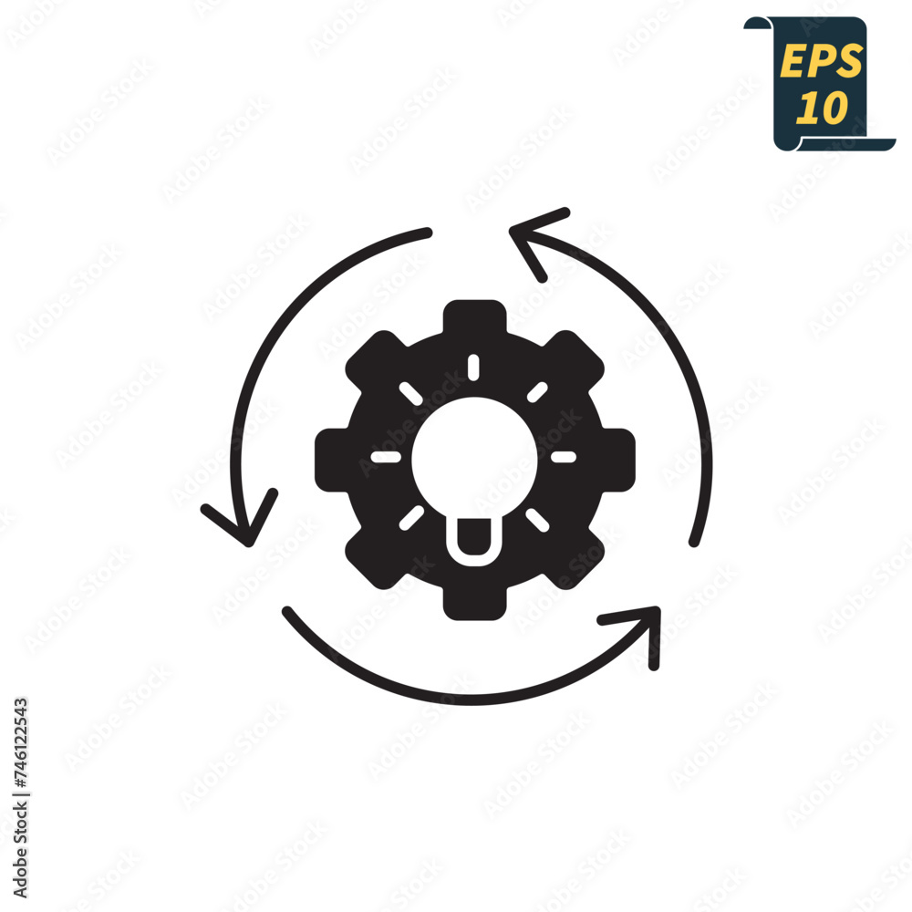 implementation icons symbol vector elements for infographic web implementation icons symbol vector elements for infographic web