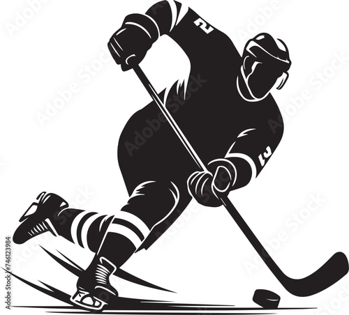 Ice Hockey Silhouettes Ice Hockey EPS Vector Ice Hockey Clipart	
