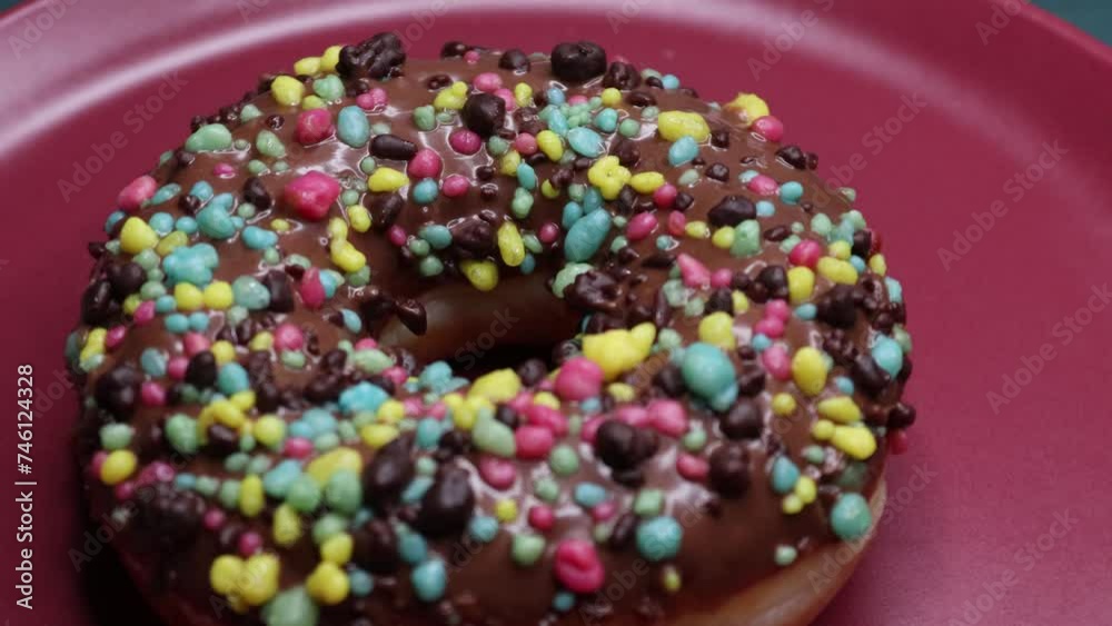 Exploding Toffee Donut Exploding Toffee Donut