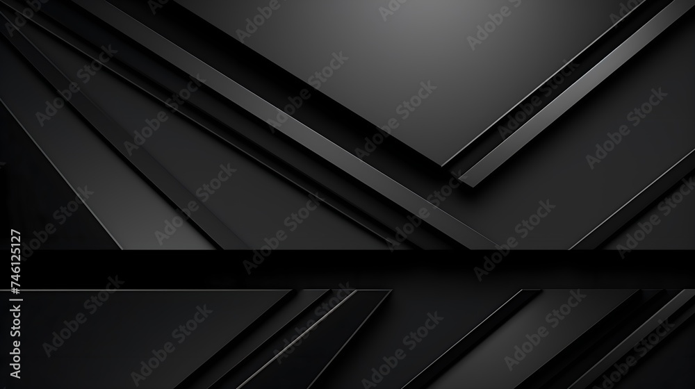wallpaper; minimalistic background design; diagonals and futuristic triangular shapes of black color