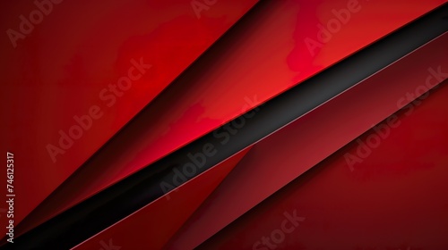 wallpaper; minimalistic background design; diagonals and futuristic triangular shapes of red color