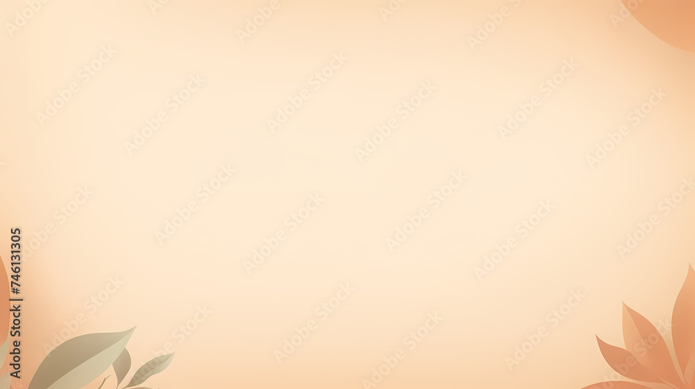 Fototapeta premium Watercolor floral frame border with green leaves, branches and elements