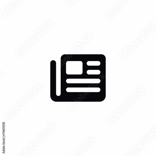 Whitepaper Vector Icon Sign Symbol