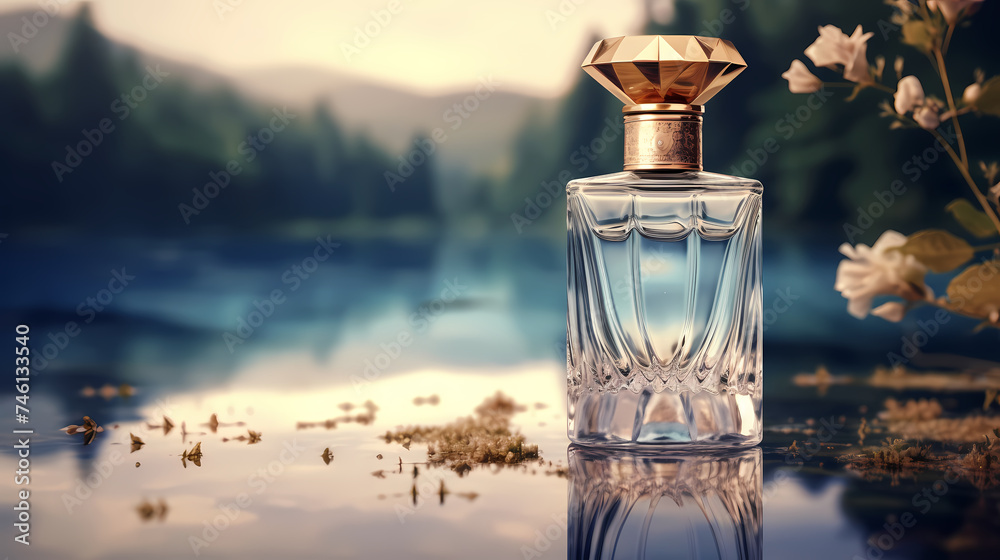Perfume bottle commercial shooting, luxury perfume feel Perfume bottle commercial shooting, luxury perfume feel